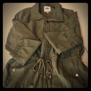 NWT Old Navy Twill Utilty Jacket Sz 2x